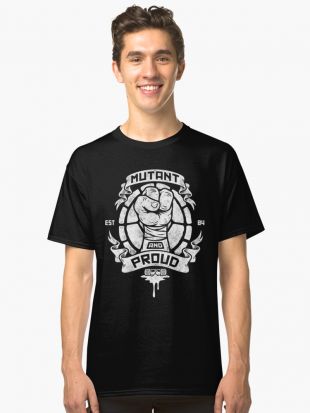 ‘Mutant et fier’ T shirt classique by illektronik