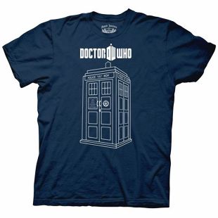 Animation shops - Doctor Who Tardis Vector T Shirt