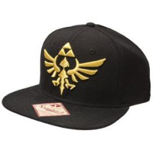LEGEND OF ZELDA, THE   CASQUETTE AJUSTABLE TRIFORCE DORÉ   NOIR