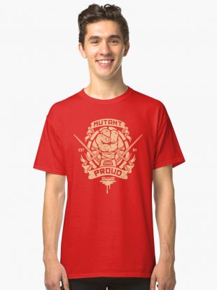 ‘Mutant et fier! (Raph)’ T shirt classique by Brandon Wilhelm