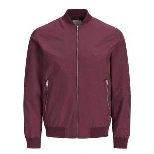 Blouson Jack & Jones style bomber homme Bordeaux