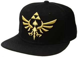 Legend of Zelda - Nintendo Zelda Black Snapback Baseball Cap