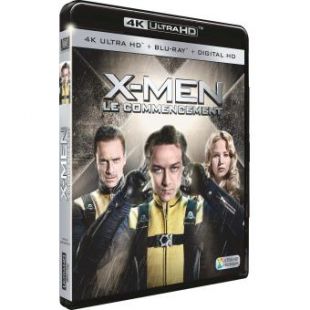 X Men Le commencement Blu ray 4K Ultra HD