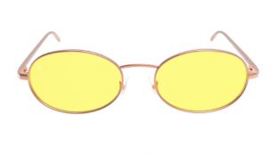 Les lunettes de soleil jaune Candy