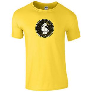 Central Intelligence Yellow Target T Shirt