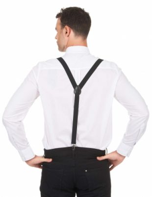 Bretelles noires adulte : Deguise toi, achat de Accessoires