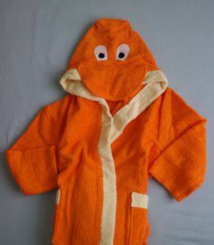 peignoir orange