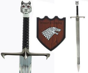 Jon Snow Games of Thrones épée collection 108 cm 1,8 kg