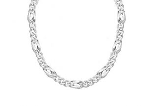 Tuscany Silver - Maille Figaro Chaîne Femme - Argent 925/1000