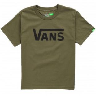 Vans Classic Youth T-Shirt - Military Green/Black