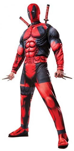 Rubie's-déguisement officiel - Rubie's- Déguisement Dead pool Adulte-Taille XL- I-810109XL