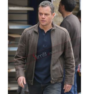 Blouson en cuir de Jason Bourne