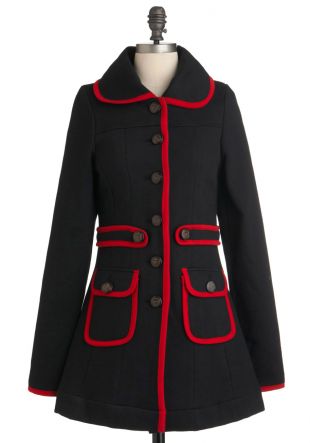 Met Your March Coat By Knitted Dove