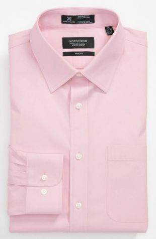 Smartcare™ Trim Fit Solid Dress Shirt