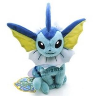 Pokemon VAPOREON Rare Soft Plush Toy Doll Stuffed Animal Doll toy 17CM New (Taille : 17 cm)