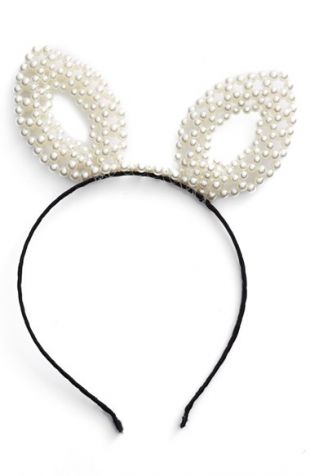 BP. Pearly Bunny Ear Headband