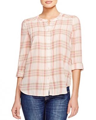 Thulite Plaid Pintuck Shirt