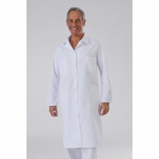 Blouse blanche de travail pour rentree des classes et professionnels.