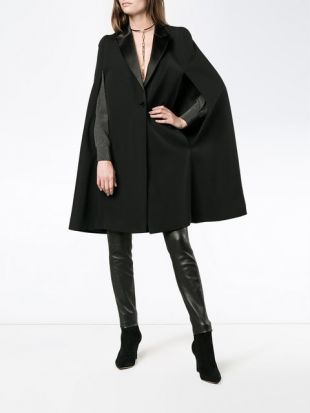 Cape Detail Blazer  Farfetch