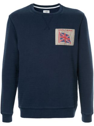 Embroidered Flag Sweatshirt    Farfetch