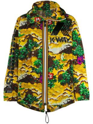 Imperméable à Imprimé Tropical   Farfetch