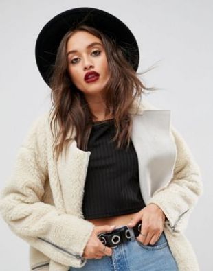 ASOS DESIGN   Panama en feutre taille réglable avec ornement tressé at asos.com