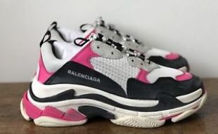 balenciaga triple s rose