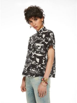 Chemise avec imprimé souvenir