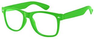 Boolavard ® 4026 Lunettes de soleil modèle Nerd (Clair Vert)