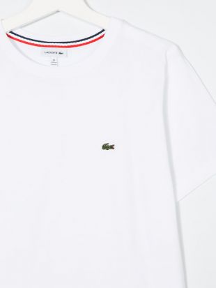 T shirt Lacoste Kids blanc Classique