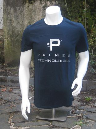t shirt coton bleu palmer technologies arrow geek dc comics