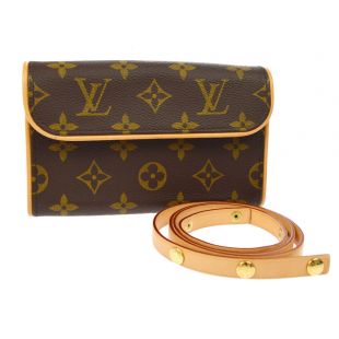 AUTHENTIC LOUIS VUITTON POCHETTE FLORENTINE BUM BAG MONOGRAM