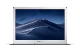 Apple MacBook Air (13 pouces, Modèle Précédent, 8Go RAM, 128Go de stockage, Intel Core i5 à 1,8GHz) - Argent