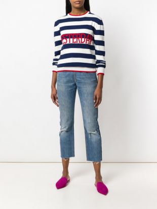 Alberta Ferretti Pull Rayé Yesterday