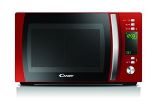 Candy Cmxg20Dr – Four micro-ondes avec grill et Cook in App, 20 L, 40 programmes automatiques, 700 W, rouge