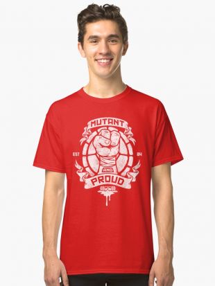 ‘Mutant et fier’ T shirt classique by illektronik
