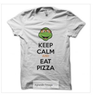 T-Shirt Garçon Tortues Ninja Teenage Mutant Ninja Turtles Emojis - Vert Ou Blanc - Taille 12 Ans - Licence Officielle