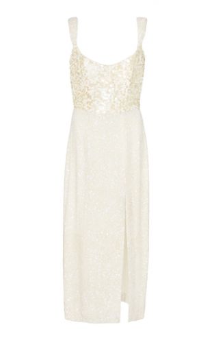 M'O Exclusive Sequin Corset Dress