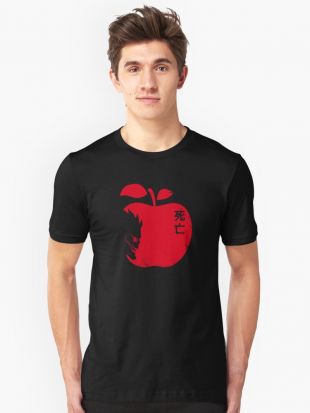 ‘Dépendance mortelle’ T shirt by DonnieArts