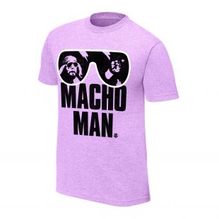 "Macho Man" Randy Savage Purple T Shirt
