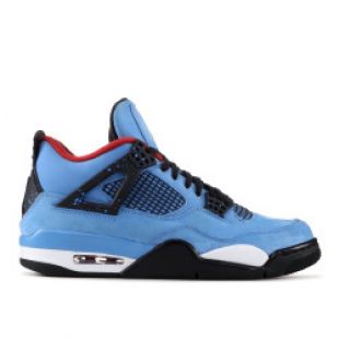 Air Jordan 4 Retro "cactus Jack"   Air Jordan   308497 406   university blue/black | Flight Club
