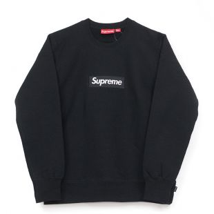 SUPREME BOX LOGO CREWNECK  Grey Black Pink Camo Sz M L XL Sweatershirt 2015 F/W | eBay