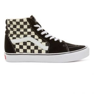 Chaussures Cherckerboard Sk8 Hi Lite | Noir | Vans