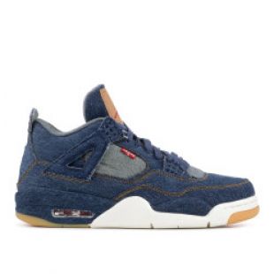 Air Jordan 4 Retro Levis Nrg "levi's"   Air Jordan   AO2571 401   denim/denim sail game red | Flight Club
