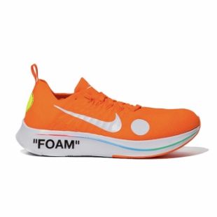 nike x off white zoom fly orange