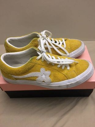 golf le fleur converse yellow