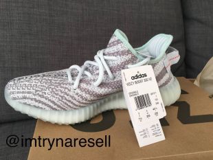 Adidas × Kanye West Yeezy Blue Tint