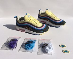 Second grade Infer Mona Lisa The pair of Nike Air Max 1/97 Sean Wotherspoon scope by Capo Plaza on his  account Instagram | Spotern