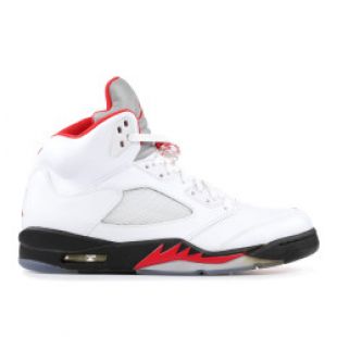 Air Jordan 5 Retro "2013 Release"   Air Jordan   136027 100   white/fire red black | Flight Club