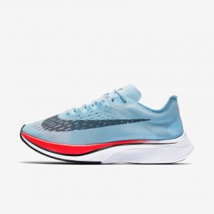 Nike Zoom Vaporfly 4% (Ice Blue/Fox Red) Elite Race Shoe (880847 401) All Size | eBay